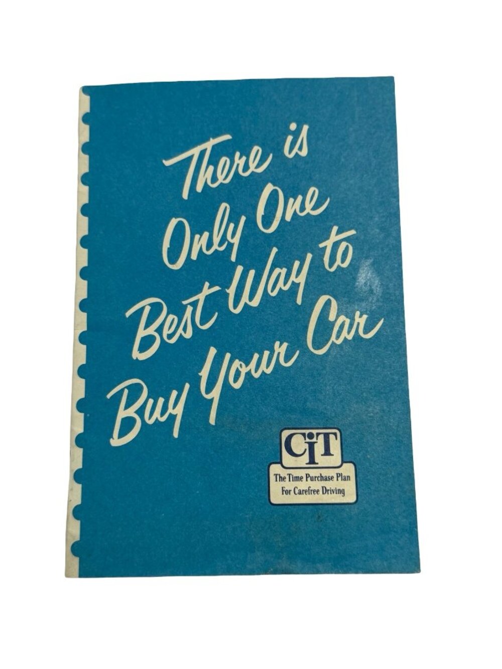 Vintage 1956 Universal CIT Car Financing Brochure Mid Century Automobilia